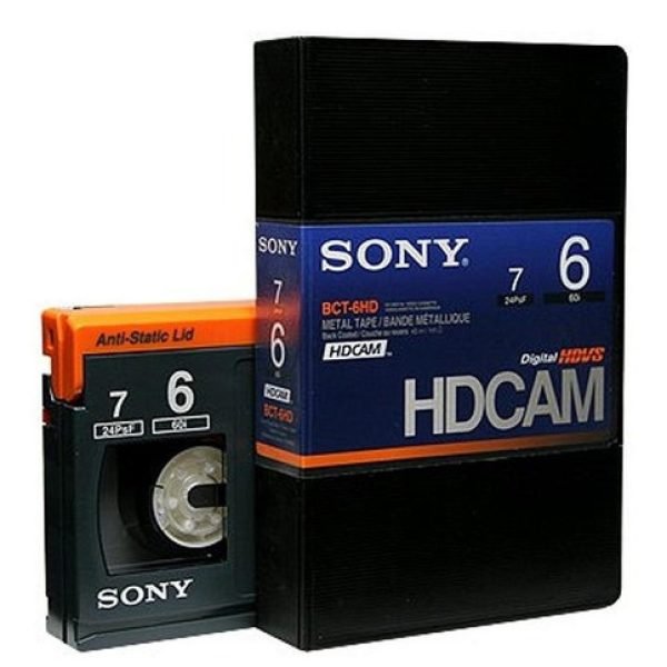 Videocasete Sony Bct-6hd Hdcam, Pequeño