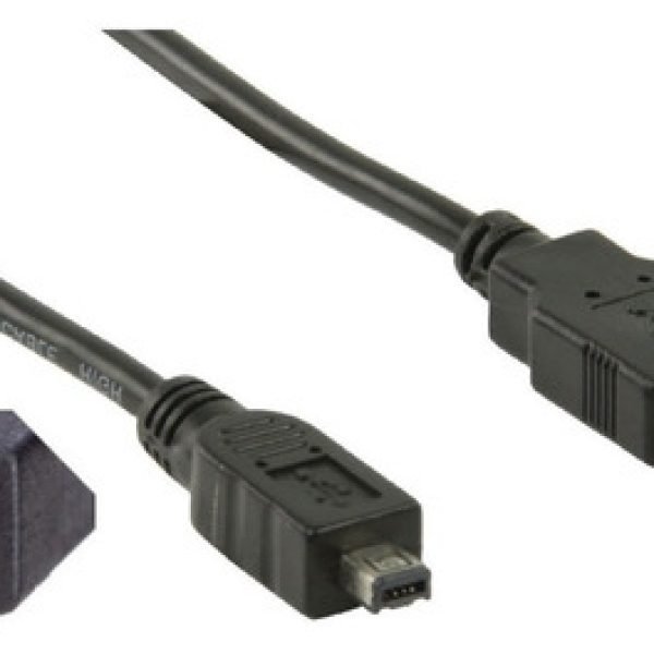 Cable Usb A Mini 4 Pines Con Filtro 1,5 Mts.