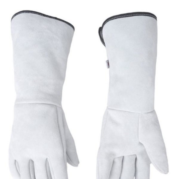 Guantes Para Soldador 23 Cm Con Forro Interno