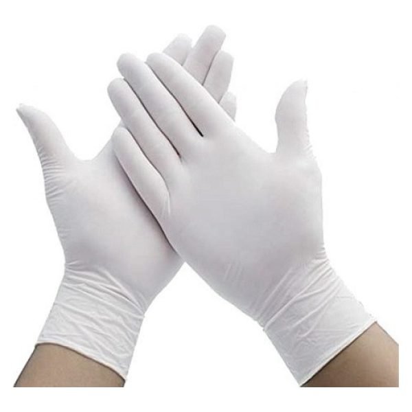Guantes De Nitrilo Showa Blancos Pack X 100 Talla 8-9