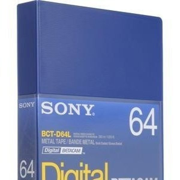 Cassettes Sony Bct-d124l Digital Betacam.