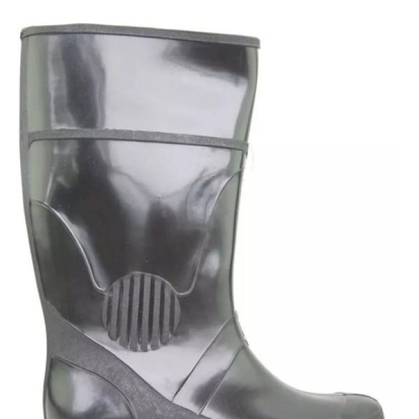 Botas De Caucho Negras Work Master En Pvc