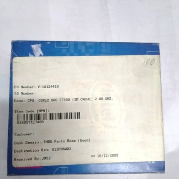 Procesador Intel Core 2duo E7400