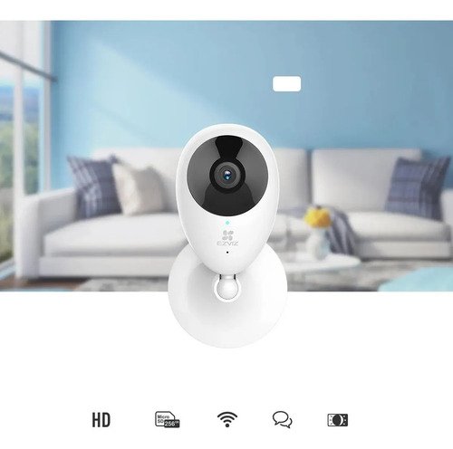 Camara De Seguridad Wifi Interior Con App Sd Y Altavoz Color Blanco - Imagen 5
