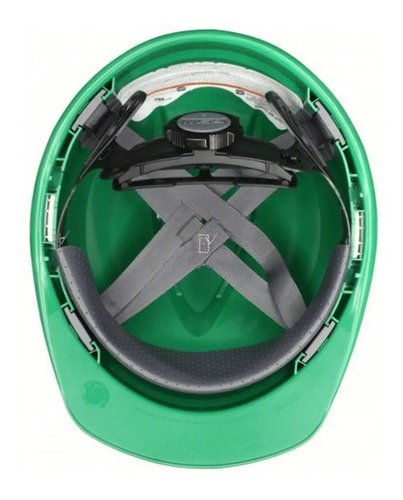Casco Advance Msa Verde Suspensión Fastrac Clase C Verde - Imagen 3