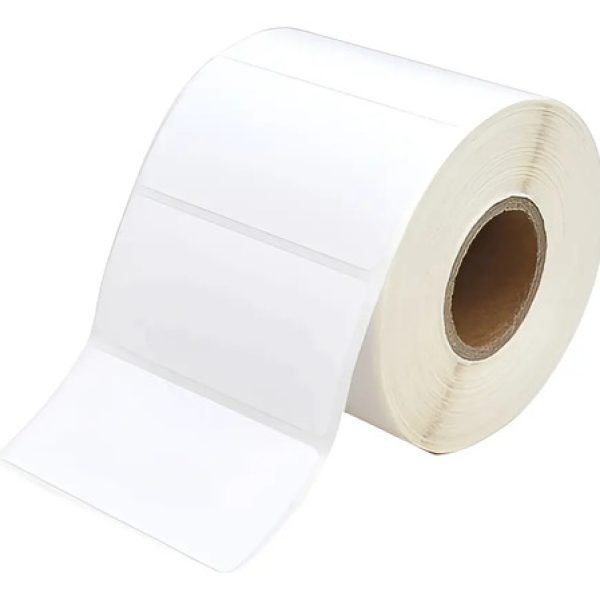 Rollo De Etiqueta De Transferencia Térmica 80x40mm Blanco