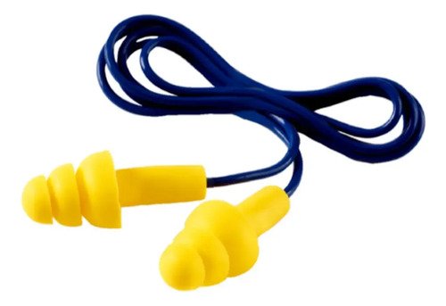 Protector Auditivo Ultrafit Nrr 25db (3 Unidades) Amarillo