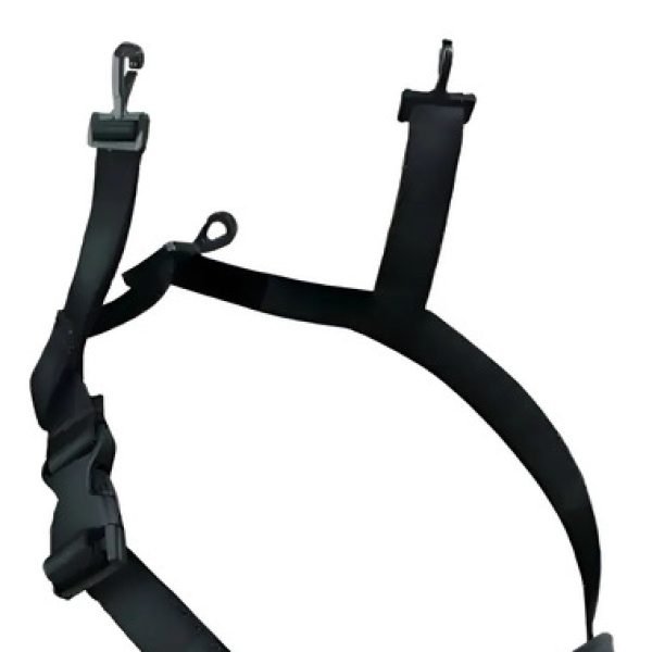 Barbuquejo 3 Puntos Graduable Ref In-8098-mp Negro
