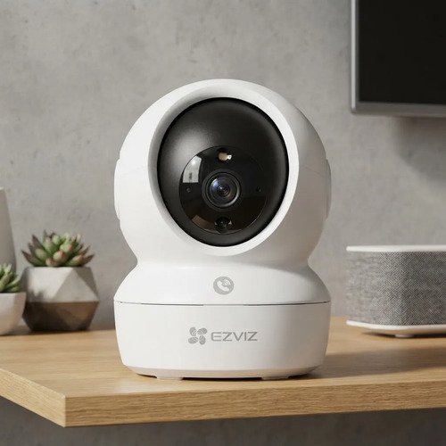 Cámara De Seguridad Wifi Interior Ezviz H6c Pro 2k 3mp Blanco - Imagen 4