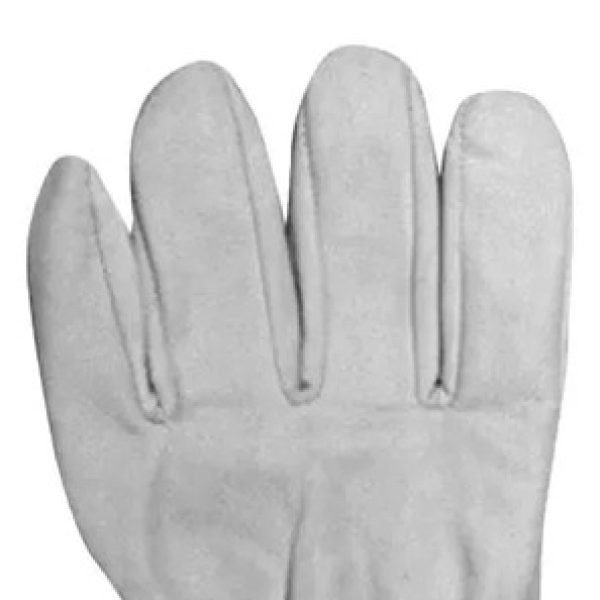 Guantes Vaqueta Tipo Ingeniero Sencillo Blanco