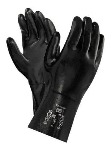 Guantes Recubiertos En Neopreno 14´´ Talla 10 - Imagen 2