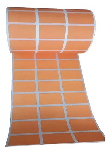 Etiqueta Transferencia Termica De Colores 32mm X 25mm R5000