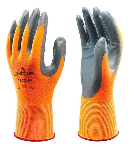 Guantes Zorbit 4570 Palma Recubierta En Nitrilo - Imagen 4