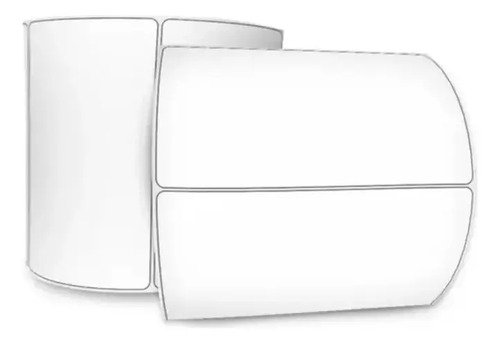 Rollo De Etiqueta De Transferencia Térmica 80x40mm Blanco - Imagen 2