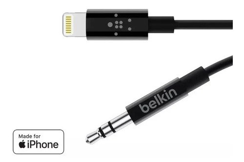 Cable Belkin Adaptador Audio 3.5mm A Conector Lightning - Imagen 4