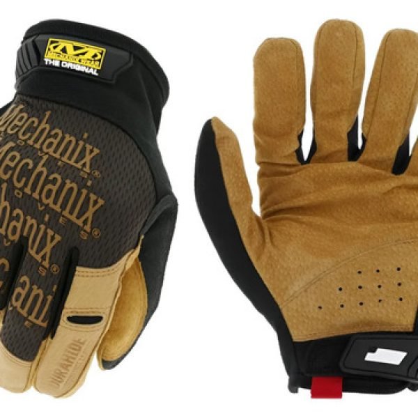 Guantes De Trabajo Mechanix Leather Origina Cuero Durahide Talle Xl Negro
