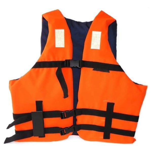 Chaleco Salvavidas De 3 Correas Con Reflectivo Naranja