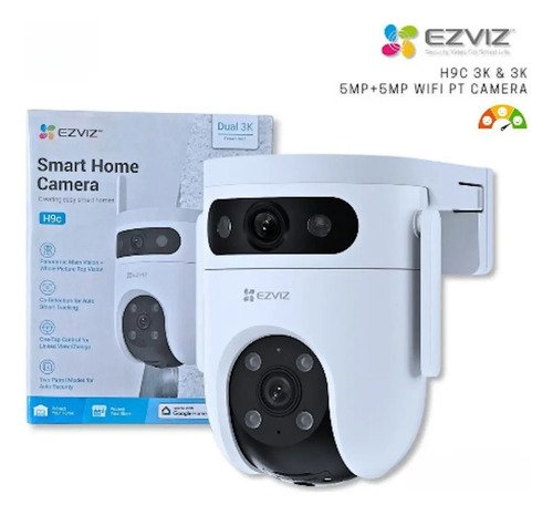 Ezviz H9c Dual Pt Wifi 3k F2.8mm Ir 30mts Ip66 Blanco - Imagen 8