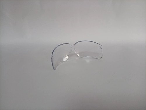Lente De Seguridad Repuesto Transparente Uvex S6900x Genesis Blanco - Imagen 2