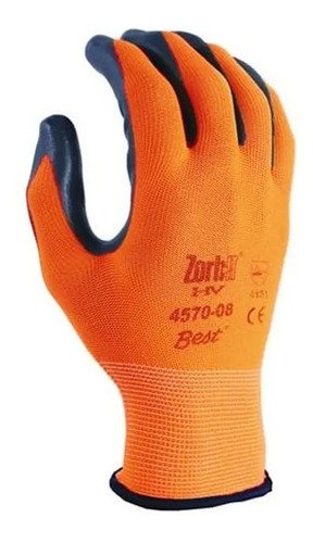 Guantes Zorbit 4570 Palma Recubierta En Nitrilo