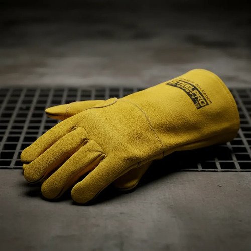 Guantes Para Soldar Steelpro 500444 Amarillo - Imagen 4