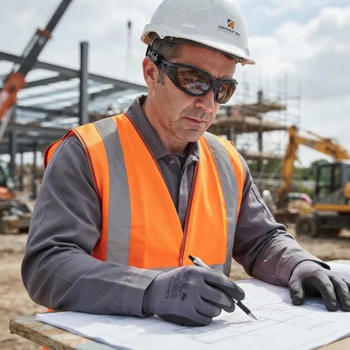 Gafas De Seguridad Bollé Safety Tracker Twilight Ocre - Imagen 3