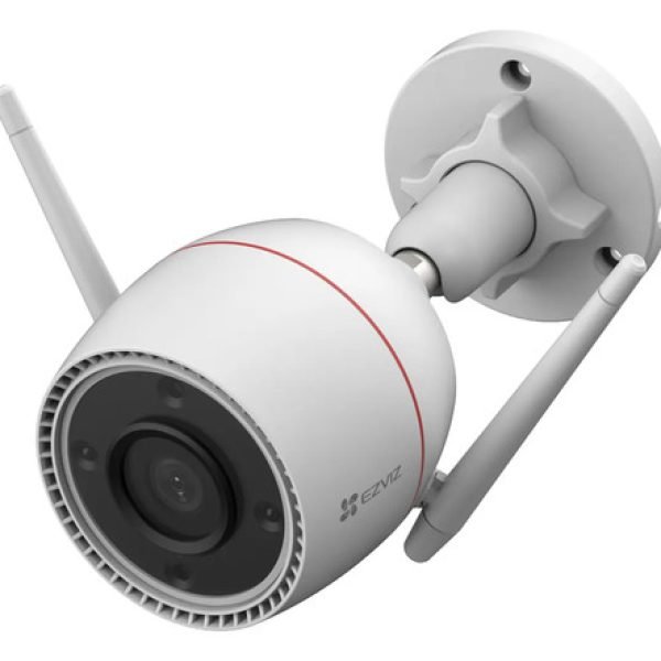 Camara Seguridad Ezviz H3c 5mp Ip Wifi Exterior Color Audio Color Blanco