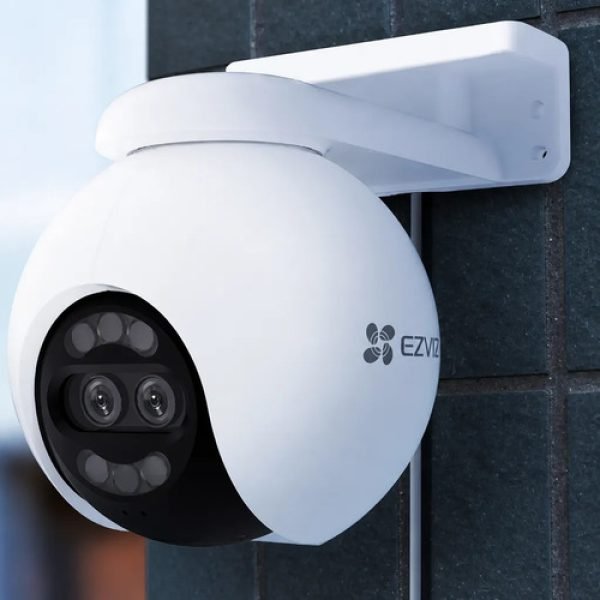 Cámara Seguridad Ezviz H80x Dual 4k Wifi Exterior 360° Ia Blanco