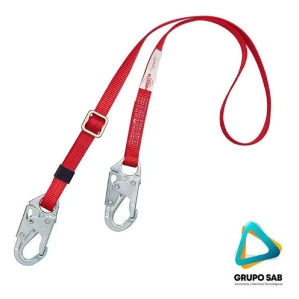 Eslinga Para Restricción De Caídas De 1.8 Metros Protecta Rojo