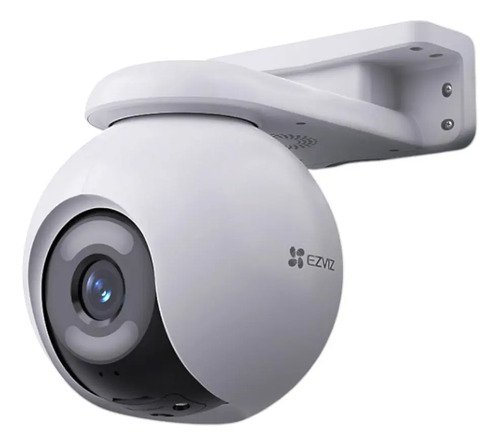 Cámara Ezviz H8x 2k+ Wifi 360° Ptz Visión Nocturna Ia Colorfull Blanco - Imagen 2