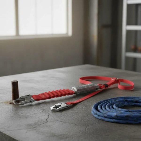 Eslinga Con Absorbedor Para Trabajo En Alturas Protecta Rojo