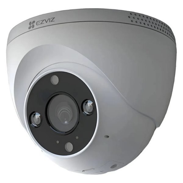 Cámara Seguridad De Exteriores H4 2k Ezviz Noche A Color Col Color Blanco