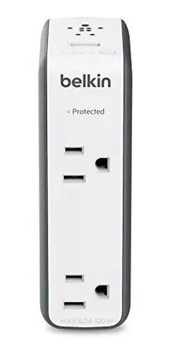 Belkin Travel Rockstar Surge Protector Con 2 Salidas De Ca, - Imagen 2