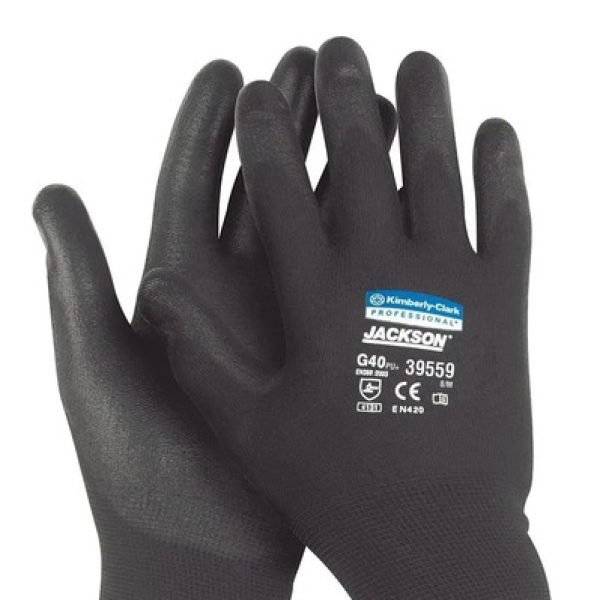 Guante Poliuretano G40 Jackson Kimberly Clark Talle Xxl Negro