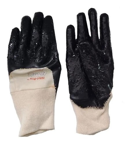 Guantes Nitripro Nudillos Y Palma Rugosos Talla 8