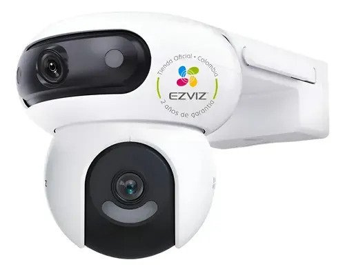 Ezviz H90 Dual 2k+ Cámara De Seguridad Wifi 4mp+4mp Pt 360° Blanco - Imagen 5
