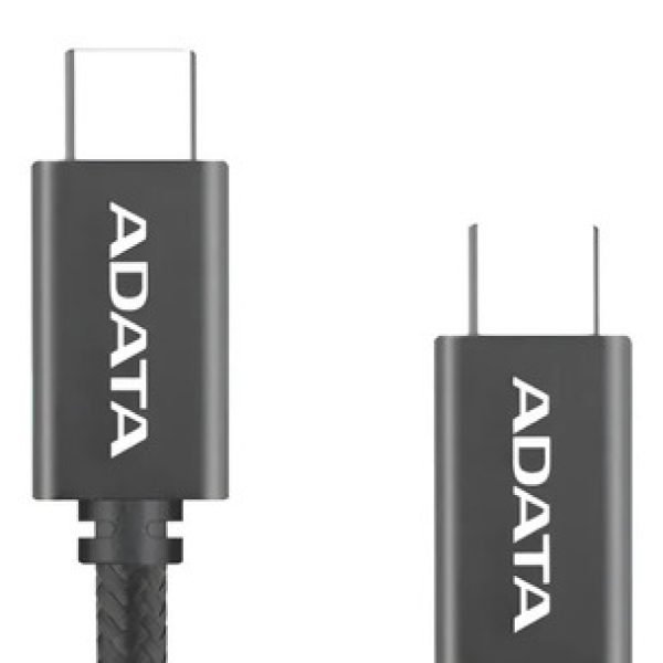 Cable Usb-c A Usb-c Adata 2 Mtr 100w Pd/qc Negro Negro