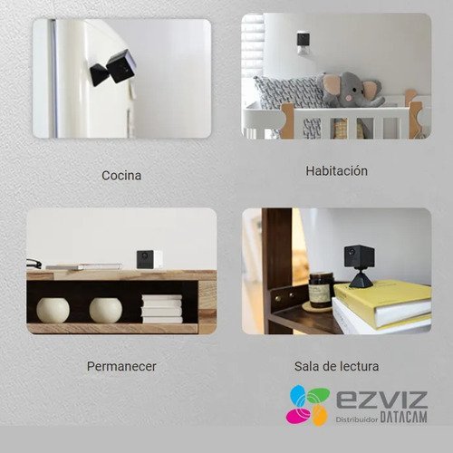 Mini Camara De Seguridad Ezviz Cb2 Wifi Full Hd Negro - Imagen 6